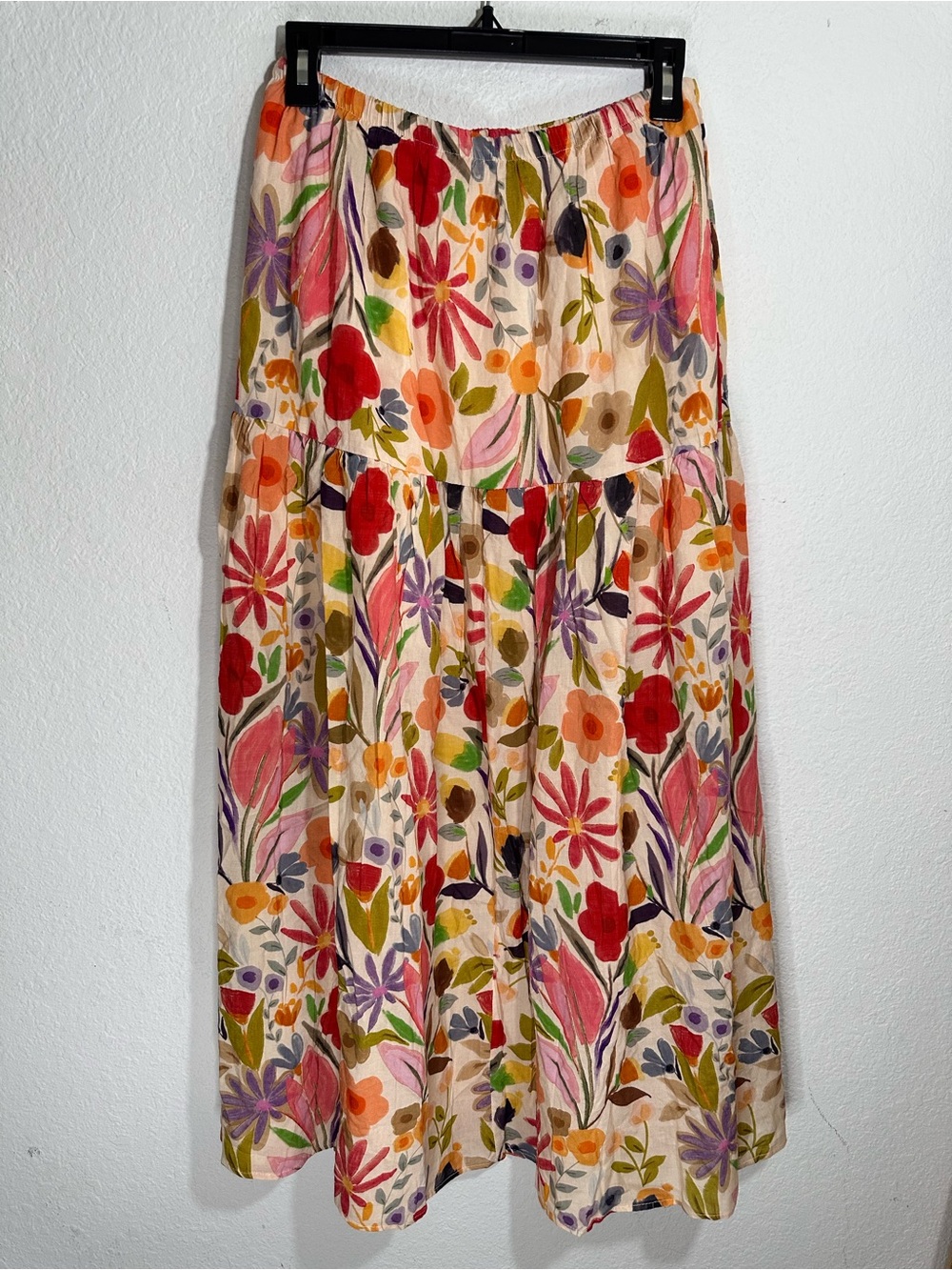 NWT By Together Palm Springs Maxi Skirt Size Small Cotton Blend $79 - Picture 3 of 10